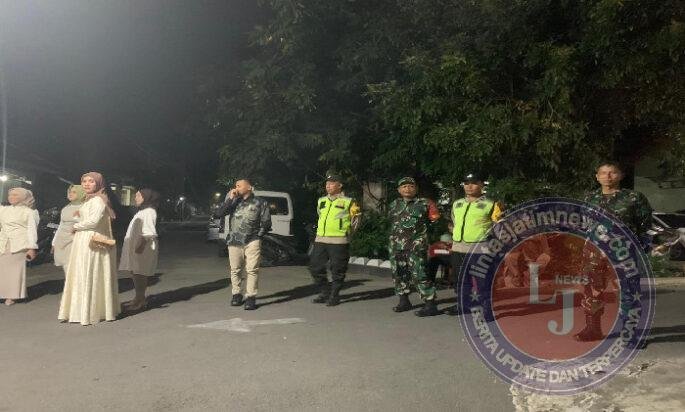 Babinsa Siswodipuran Laksanakan Patroli Kamtibmas di Wilayah Boyolali Kota