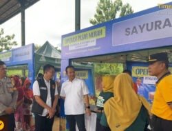 Sinergi Polres Ngawi dengan Pemkab Beri Pendampingan Operasi Pasar Murah