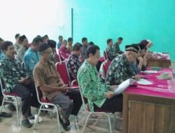 Komitmen TNI Dukung Langkah Memajukan Desa, Melalui Rapat Kegiatan LPPDesa Gemaharjo