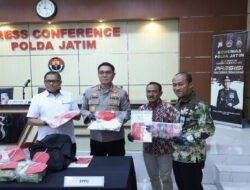 Polda Jatim Bongkar 2 Kasus Narkoba, Total 33,374 Kg Sabu Disita Satu Kurir Ditangkap