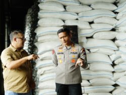 Kapolres Ponorogo Pastikan Keamanan dan Ketersediaan Pangan di Gudang Bulog Cukup