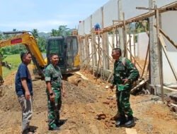 Pastikan Progres dan Mutu Bangunan, Dandim Trenggalek Kawal Pembangunan KDMP di Tiga Desa