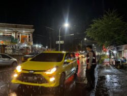 Sat Samapta Polres Pasuruan Amankan Sholat Tarawih di Wilayah Beji, Situasi Aman dan Kondusif