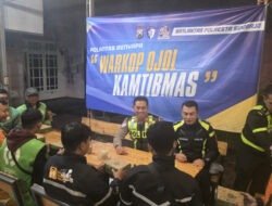 Polresta Sidoarjo dan Komunitas Ojol Sahur On The Road Perkuat Sinergitas untuk Kamtibmas
