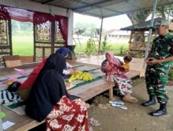 Babinsa Kodim Ponorogo Pendampingan MBG Bumil dan Balita