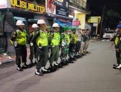 Sinergi TNI-Polri dan Satpol PP, Patroli Gabungan Jaga Kondusivitas Ramadhan di Trenggalek