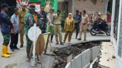 Dandim 0735/Surakarta Sidak Lokasi TMMD Sengkuyung Tahap I Tahun 2026 di Kelurahan Joyotakan