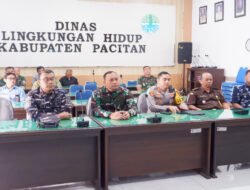 Secara Virtual, Dandim Pacitan Bersama Unsur Forkopimda Ikuti Kegiatan Bebas Sampah (Zero Waste)