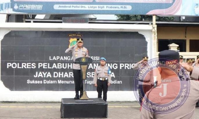 Kapolres Pelabuhan Tanjung Priok Pimpin Apel Siaga Kamtibmas, Tegaskan Komitmen Jaga Keamanan Ramadhan dan Idul Fitri
