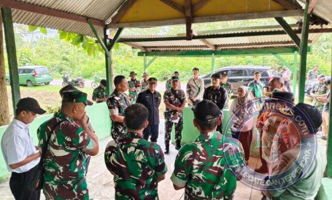 Kunjungan Kemenhan untuk Meninjau Kesiapan Lahan Pembangunan Yon Teritorial Pertanian di Desa Canga’an Gresik