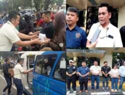 Hari Ke-9 Ramadan, Pokja Persatuan Wartawan Indonesia Jakarta Timur Tebar 200 Takjil di Depan Kantor Wali Kota