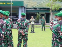 Lepas Anggota Cuti Lebaran Idul Fitri 1447 H, Dandim Pnorogo Beri Penekanan Khusus