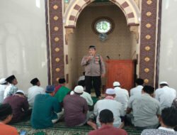 Safari Jumat Ramadhan, Satbinmas Polres Pasuruan Ajak Warga Jaga Kerukunan dan Tolak Kriminalitas
