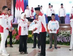 Gema Sholawat Ribuan Anggota BPD Jawa Timur Sambut Prof Reda, Perkuat Sinergi Jaga Desa untuk Indonesia Berdaulat