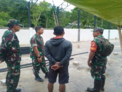 Dorong Penguatan Ekonomi Desa, Dandim 0806/Trenggalek Pantau Pembangunan KDMP di Panggul