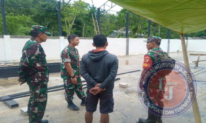 Dorong Penguatan Ekonomi Desa, Dandim 0806/Trenggalek Pantau Pembangunan KDMP di Panggul