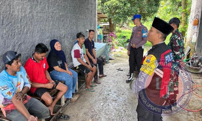 Sinergi TNI Polri di Pacitan Himbau Masyarakat Akan Bahaya Bunyikan Petasan Saat Ramadhan