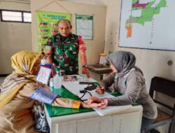 Aktif di Desa Binaan, Babinsa Kodim Ponorogo Monitoring Posyandu ILP