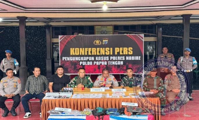 Kamp KKB di Nabarua Dibongkar Aparat Gabungan, Ratusan Amunisi dan Puluhan Juta Rupiah Diamankan
