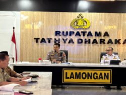 Polres Lamongan Atensi Perlintasan Kereta Api Sebidang Jelang Operasi Ketupat Semeru 2026