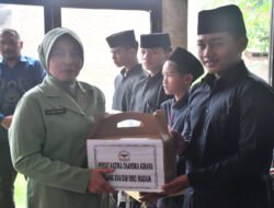 Sentuhan Kasih di Bulan Ramadan, Persit Kodim Madiun dan GOW Sambangi Tiga Panti Asuhan