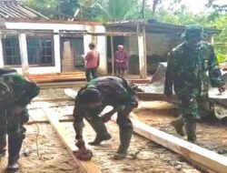 Tak Hanya Piawai Dimedan Perang, Satgas TMMD 127 Kodim Wonogiri Juga Piawai Dalam Pertukangan