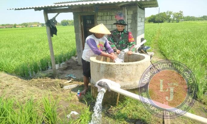 Pentingnya Babinsa Kodim Ponorogo Pendampingan Petani Dalam Manajemen Pengairan