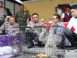 Polresta Sidoarjo Ungkap Perdagangan Ilegal Satwa Lindung Jaringan Internasional
