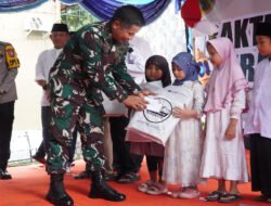 Sentuhan Kepedulian di Bulan Ramadan, Dandim Madiun Apresiasi Bakti Sosial Santuni Anak Yatim dan Duafa