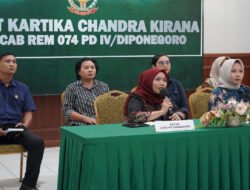 Persit Kartika Chandra Kirana Cabang L Kodim 0735/Surakarta Ikuti Zoom Meeting Sosialisasi Program PERSIT BISA 2