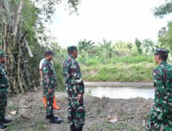 Dandim Ponorogo Dampingi Danrem 081/Dsj Tinjau Lokasi Rencana Pembangunan Jembatan Perintis Garuda & Sasaran Renovasi Gedung Panti Asuhan