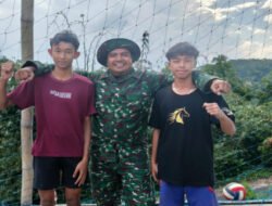 Hubungan EmosianaI Terjalin Antara Satgas TMMD 127 Dan Remaja Desa Kembang