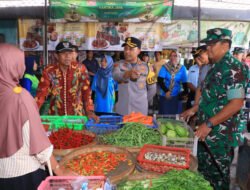 Polres Ngawi Bersama Pemkab Sidak Pasar Jaga Stabilitas Harga dan Ketersediaan Bapokting