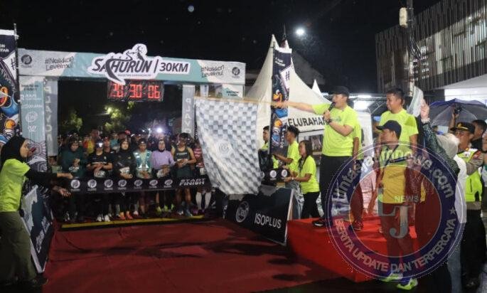 Sahurun 30K : Polres Magetan Wadahi Komunitas Pelari di Bulan Ramadhan