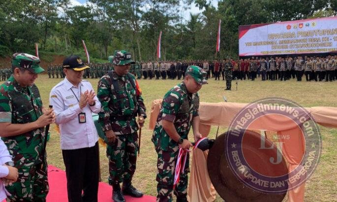 Kasdam IV/Diponegoro Resmi Tutup TMMD Reguler Ke-127 Kodim 0728/Wonogiri
