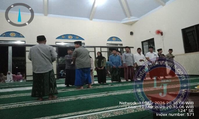 Pererat Silaturahmi Dengan Masyarakat, Babinsa Koramil 0801/09 Sudimoro Hadiri Safari Ramadhan