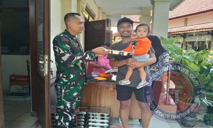 Peran Aktif Babinsa Serengan Dalam Kegiatan Makan Bergizi Gratis Untuk Balita, Bumil, Dan Ibu Menyusui