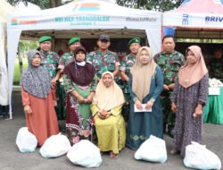 Bazar Ramadan 2026 Kodim 0806/Trenggalek Sediakan Sembako Murah dan Bantuan Sosial bagi Warga Jelang Lebaran