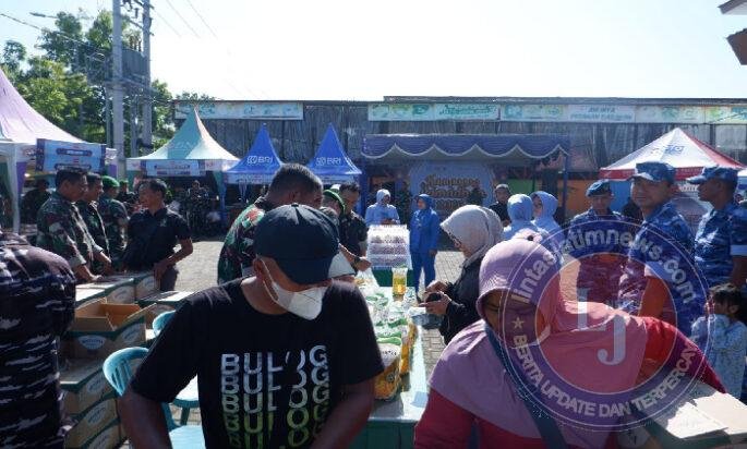 Sambut Idul Fitri 1447 H, Kodim Pacitan Gelar Bazar Ramadhan TNI Serentak Siapkan Sembako Murah Warga