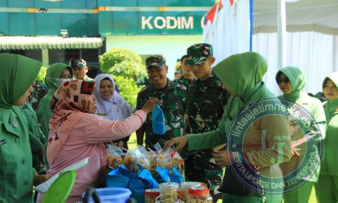 Kodim Sragen gelar Bazar Ramadhan TNI 2026
