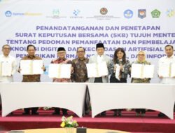 Mendagri Tandatangani SKB 7 Menteri tentang Pedoman Pemanfaatan Teknologi Digital dan Kecerdasan Artifisial