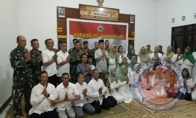 Pererat Silaturahmi di Bulan Ramadhan, Danramil 02/Banjarsari Gelar Buka puasa Bersama Anggota & Keluarga