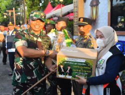 Pastikan Mudik Aman dan Lancar, Dandim 0803/Madiun Bersama Forkopimda Tinjau Pos Pengamanan Lebaran
