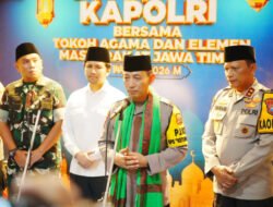 Safari Ramadhan di Jatim, Kapolri Ajak Seluruh Elemen Bersatu Jaga Kamtibmas-Dukung Program Presiden