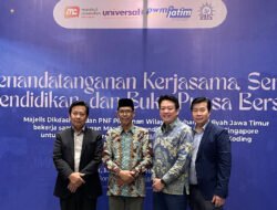 SMPM Jipat Karangasem Paciran Perpanjang MoU dengan MCE Singapore