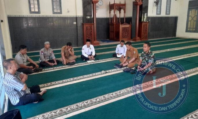 Babinsa Koramil 0801/07 Ngadirojo Hadiri Rapat Koordinasi Persiapan Hari Raya Idul Fitri 1447 H