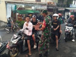 Hangatnya Ramadhan di Girimarto: TNI, Polri, dan Pagar Nusa Berbagi Takjil untuk Masyarakat