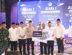 Polres Gresik Kawal Meriahnya Kontes Bandeng Kawak 2026, Polisi Sapa Warga di Bandar Grisse