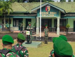 Usai Upacara 17an, Kodim 0801/Pacitan Lepas Pemberangkatan Cuti Hari Raya Idul Fitri 1447 H