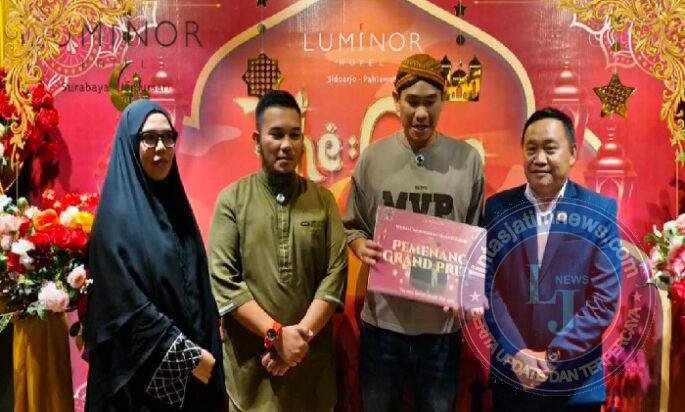 Rezeki Tak Kemana: Tamu Luminor Hotel Sidoarjo Raih Undian Umroh Gratis